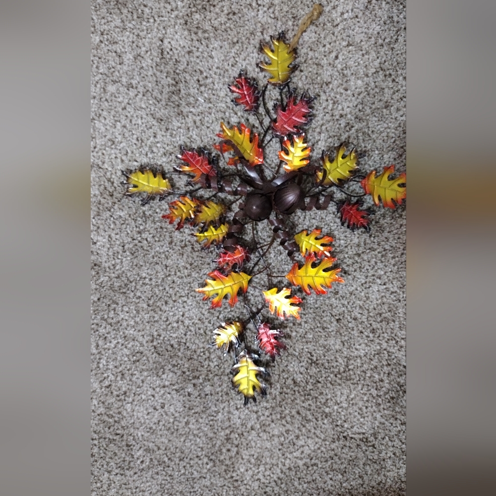 Fall Metal Door/ Wall Cross Shape Decoration